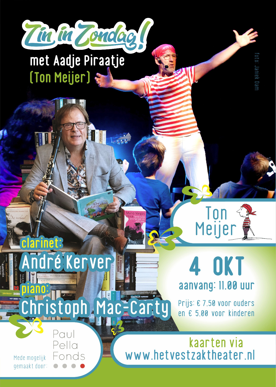 Zin in Zondag met Aadje Piraatje